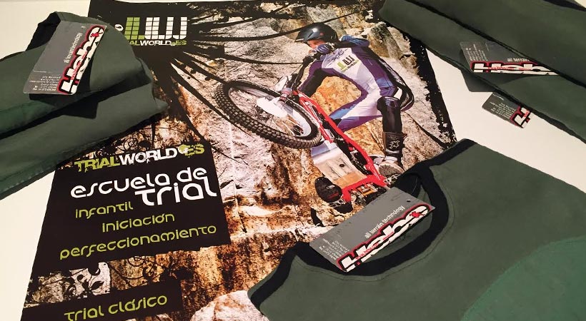 Camisetas de trial hebo
