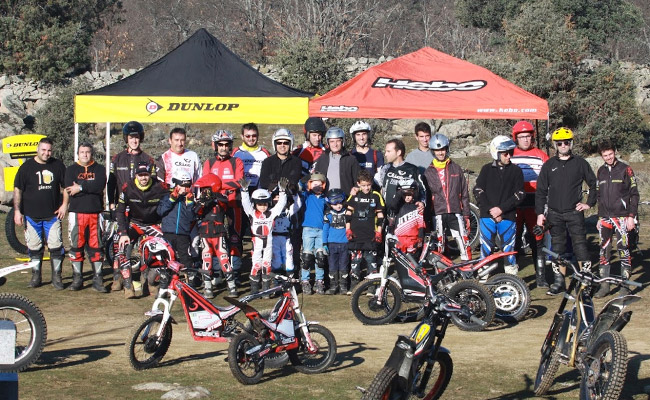 Participantes Curso de Trial jornada del domingo