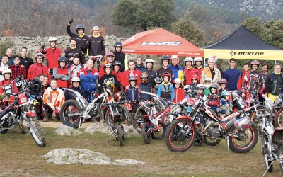 Crónica y fotos Curso de Trial 23 y 24 enero | Becerril de la Sierra