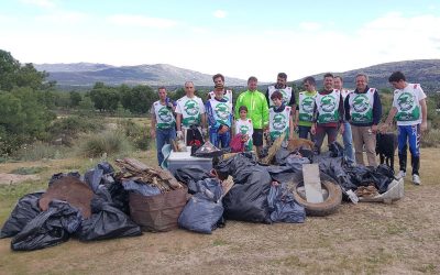 Jornada de limpieza y mantenimiento promovida por el Trial en Becerril de la Sierra